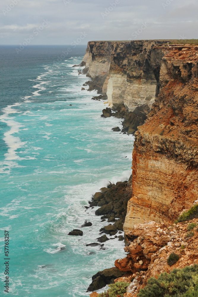 Canvas Prints Coastal part of the Nullarbor Plain