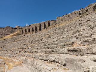 Details of the old ruins at Pergamum