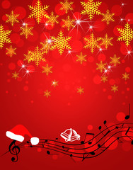 Fototapeta premium クリスマスソング