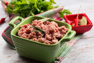 Minced meat