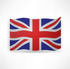 flag london background.