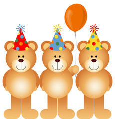 Happy Birthday Teddy Bears