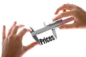 The size of our prices