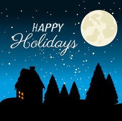 Naklejka premium holydays design