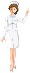 Obraz premium A nurse
