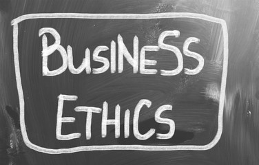 Business Ethics Concept