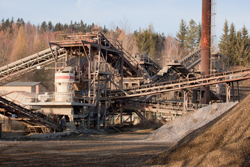 Gravel production
