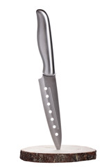 kitchen knife on a white background