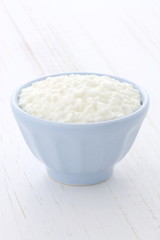 Delicious fresh and healthy cottage cheese