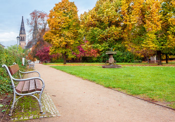 Obraz premium Park in Prague