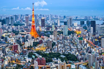 Raamstickers Tokio, Japan © SeanPavonePhoto