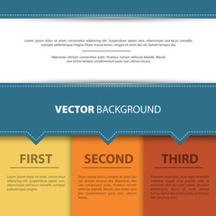 Fototapeta premium Design template back