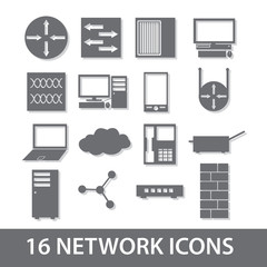 network icon collection eps10 - 57785295