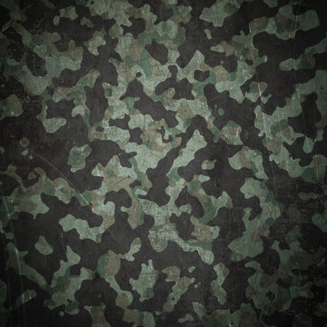 Grunge military camouflage background