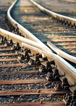 Schienen Bahnverkehr