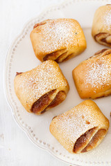 cookies with cinnamon on plate