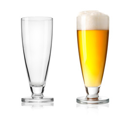 Glass of beer