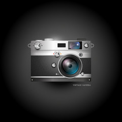 Vintage Camera Vector