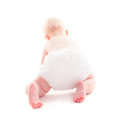 baby crawling