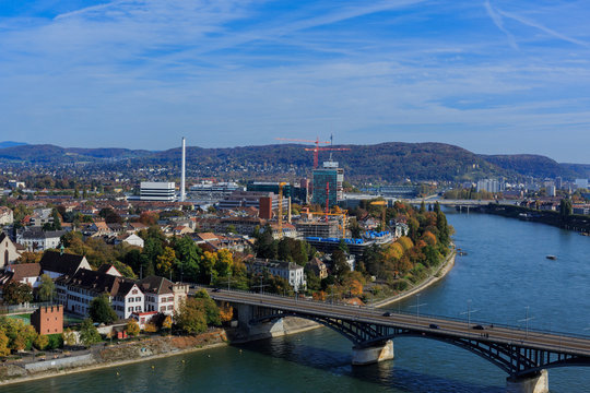 A view of the Rhine in Basel © Stephen