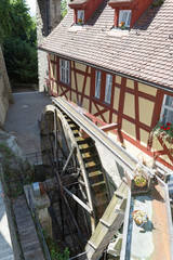 Historische Wassermühle in Meersburg © Fotodil