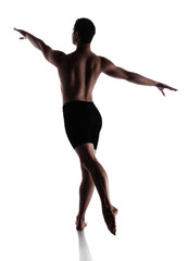 Obraz premium Adult male dancer