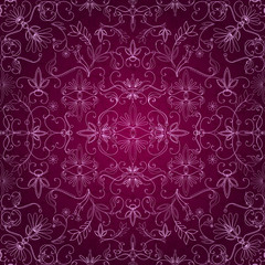 Vintage floral background