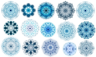 Beautiful snowflakes