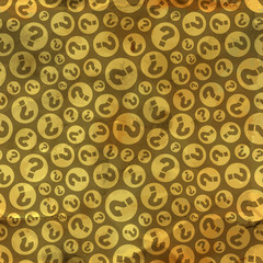 Questions. Seamless pattern.