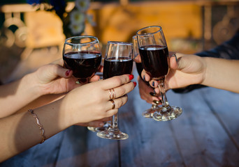 glasses of wine