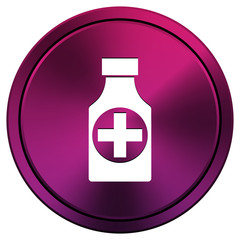 Pills bottle  icon