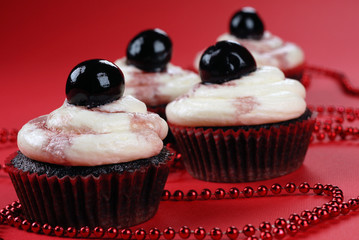 cupcakes con amarena