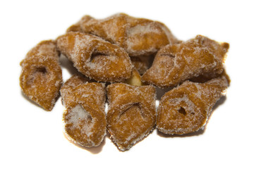 honey-coated fritter
