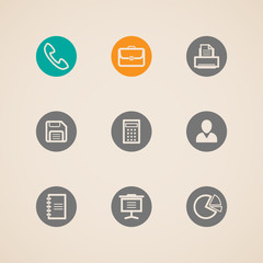 set of web icons