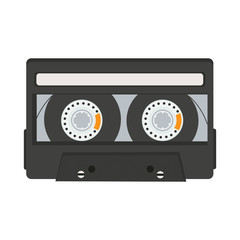 cassette tape isolated on white background