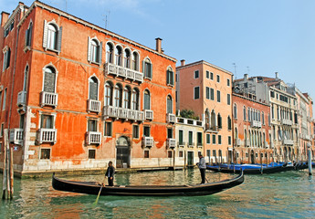 Grand Canal in Venice.