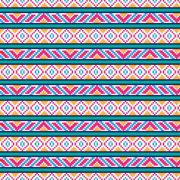 seamless ethnic pattern