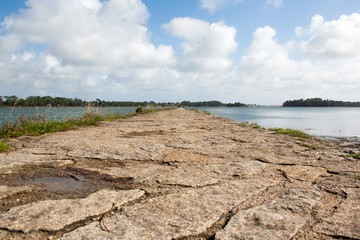 Digue à pont l'Abbé