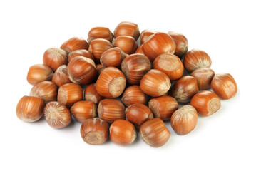 Heap of Hazelnuts