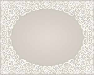 Template frame design for card
