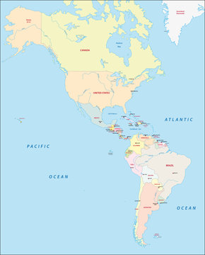 america map