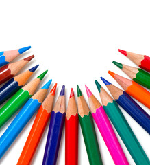 Fototapeta premium arranged pencils