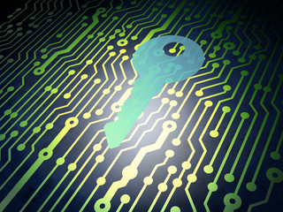 Safety concept: circuit board with Key