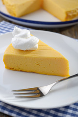 Pumpkin cheesecake