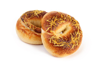 two Cheese Bagels