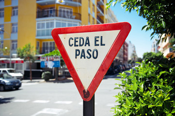 ceda el paso, ibiza, spain