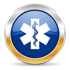 Fototapeta premium hospital icon