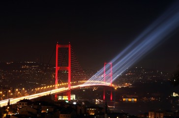 Fototapeta na wymiar Istanbul Bosphorus Bridge