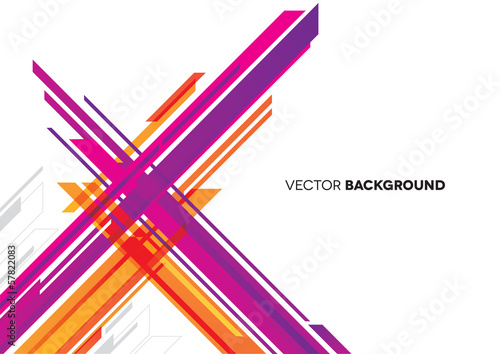 "Abstract Background with Lines" Stock image and royalty-free vector