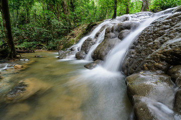 sanang manora waterfall in phang-nga